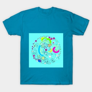 Abstract shapes and lines T-Shirt